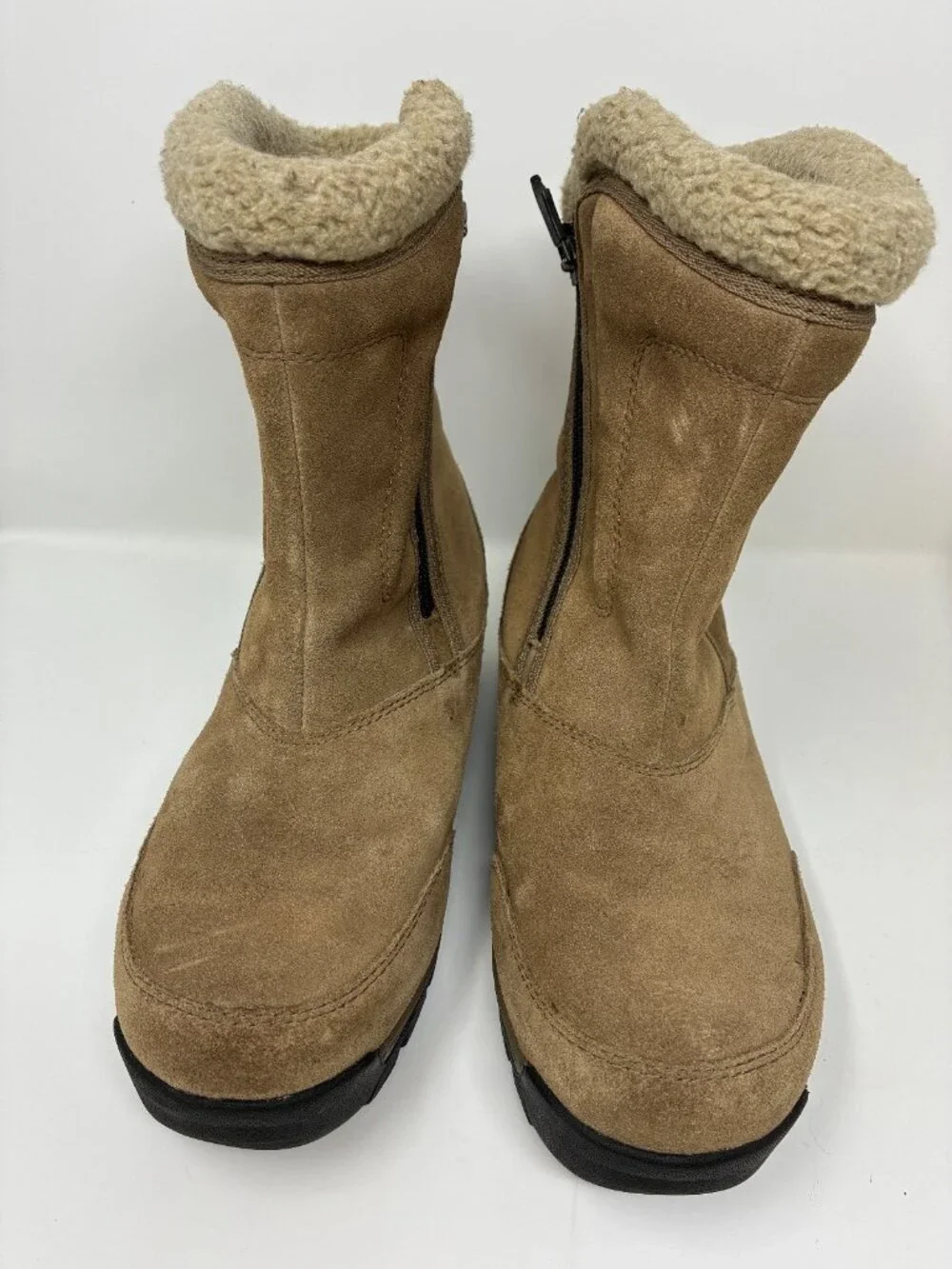 Sorel Waterfall Womens Boots 6.5 Brown Suede Waterproof Thinsulate Winter Snow